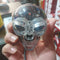 Ghostly Glow-Up: The Transparent Skull Headlight led for all bikes.